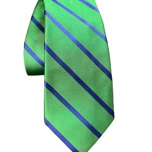 Tommy Hilfiger Green and Navy Tie